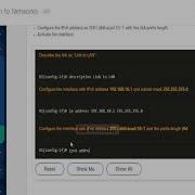 Syntax Checker Configure Interfaces Configure The Default Gateway