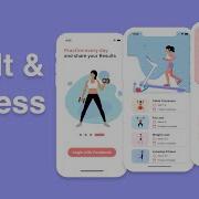 Flutter UI Health Fitness App Speed Code