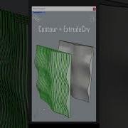 Contour ExtrudeCrv Rhino Tutorial Design 3dmodeling Architecture