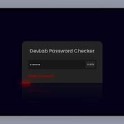 Build A Password Strength Checker With HTML CSS And JavaScript