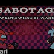FNF Vs Impostor Sabotage But I Wrote What BF Was Saying