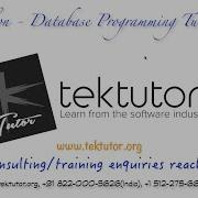 Python Database Programming Tutorial