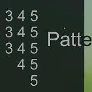 Pattern 1 In Java Using BlueJ Easy Method With Code