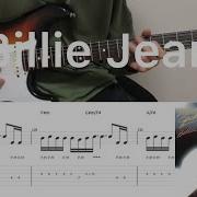 Michael Jackson Billie Jean Guitar Cover With Tabs Chords