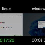 Windows Vs Linux User Installing A Web Browser