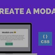 Создание модального всплывающего окна с помощью HTML CSS и JavaScript