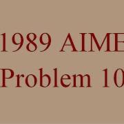 TRIG 010 AIME 1989 Problem 10