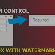 Textbox With Watermark