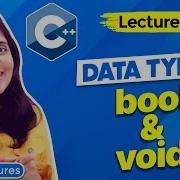 Lec14 Bool And Void Data Types In C C Tutorials For Beginners
