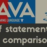 If Statements Comparisons Java Tutorial 16