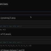 NumPy Exercises Python For Data Science And Machine Learning