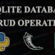 Complete CRUD SQLite Database Using Flask Tamil