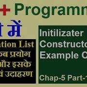 Initializer List In Constructor In C In Hindi Urdu Chap 5 Part 13