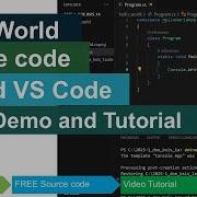 Hello World In C Using VS Code