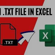 How To Open Txt Or Text File In Excel