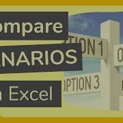 What If Scenarios In Excel Tutorial