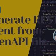 Generate An OpenAPI CLIENT For REACT