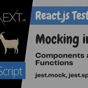 Mocking React Components And Functions Using Jest For Beginners React Js Testing Tutorial 5