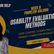 Week 8 Final Problem Solving Session NPTEL Exam Strategies User Centric Computing For HCI