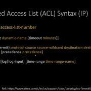 Cisco STIG NET1020 ACL Logging