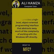 What Is MFC Mfc Mfx Programming Coding Tech Youtubeshorts