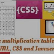 How To Create Multiplication Table Using HTML And JAVASCRIPT