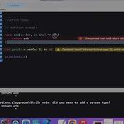 Swift для начинающих эпизод 6 Объяснение функций Swift параметры типы возвращаемых значений и