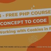Lec 23 Working With Cookies In PHP