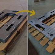 Watch This CNC Milling Process Steel Plate Production CNC Milling