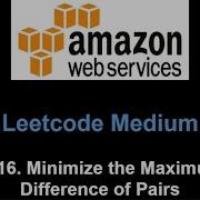 Leetcode 2616 Minimize The Maximum Difference Of Pairs Binary Search