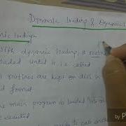 Dynamic Loading Technique For Supporting Execution Of Large Programs Lecture68 Os