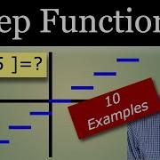 Greatest Integer Function Step Function Evaluating And Graphing