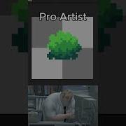 Noob Artist Vs Pro Artist Creating PIXEL ART Bush Pixelart Aseprite Pixelarttutorial