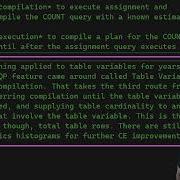 A Little About Why Local Variables Give Weird Cardinality Estimates In SQL Server