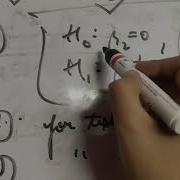 Hypothesis Testing In A Multiple Linear Regression Model Part1