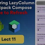 11 How To Implement Pull To Refresh Mastering LazyColumn Jetpack Compose Android Rashid Saleem