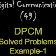 Digital Communication 49 DPCM Solved Problems Example 1