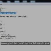 PL SQL Parameterized Cursors