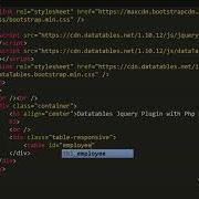 Datatables Jquery Plugin With Php MySql And Bootstrap Pagination
