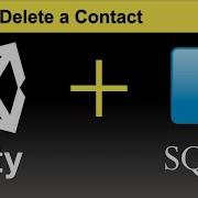 Delete A Contact Develop Unity Apps With SQLite Database 15 17