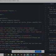 Simple HTML Forms HTML5 Validation