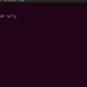 Writing Your First C Program In Linux Compiling It With CC And Running It Linux