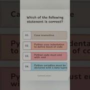 Python Quiz Interview Quiz On Python Shorts Python Learnpython