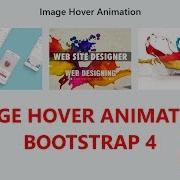 Responsive Image Hover Animation Bootstrap 4 Tutorial