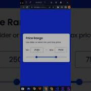 Price Range Slider Using HTML CSS And Js Shorts Html Css Javascript Slider Shortsfeed