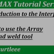 3DS Max Tutorial 2 Interface Part 2