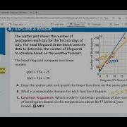 EnVision Algebra 1 Lesson 3 6 Analyzing Lines Of Fit