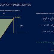 ROOTS OF NONLINEAR EQUATIONS THE REGULA FALSI METHOD
