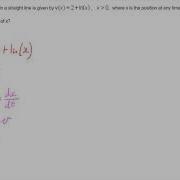 Get Acceleration As A Function Of Position