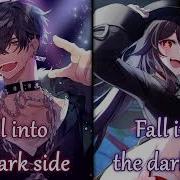 Nightcore Darkside Switching Vocals Lyrics